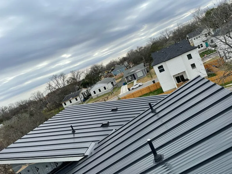 Standing seam metal roof panels with vents for Skylight Repair in Murfreesboro